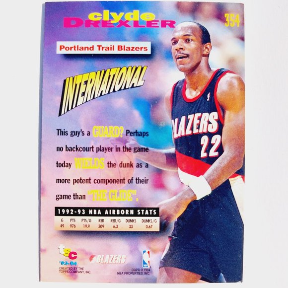 Portland Trailblazers (Clyde Drexler) - BKBL [25_CD13] - Picture 3 of 3